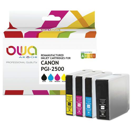 Canon Pgi-2500xl Encre Remanufacturée Haute Capacité Noir