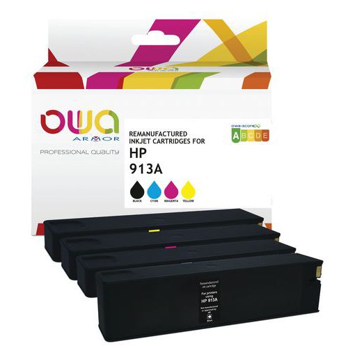 Hp 913a Cartouche D'encre Remanufacturée Noir