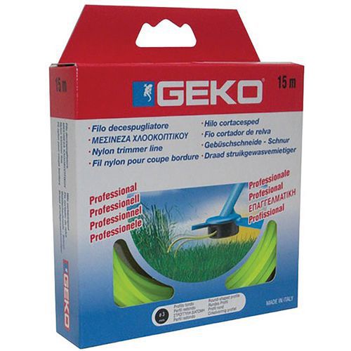 Fil Nylon Rond Pour Coupe Bordure D.1.6mmx15m