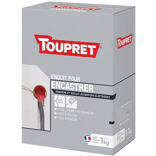 Enduit Pour Encastrer Intérieur Poudre 1kg Blanc