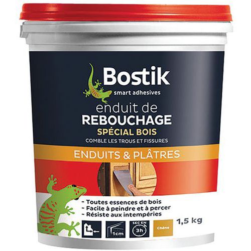 Enduit Rebouchage Bois Pâte 1.5kg