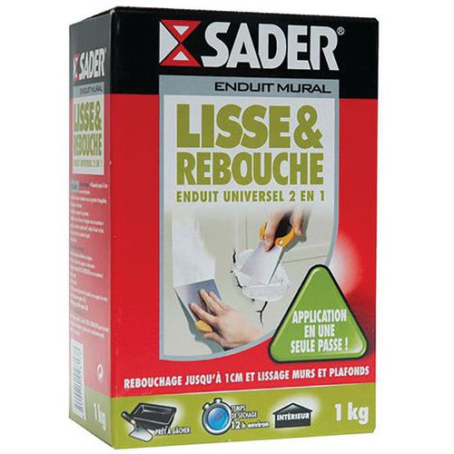 Enduit Général Lisse Et Rebouche Universel 1kg