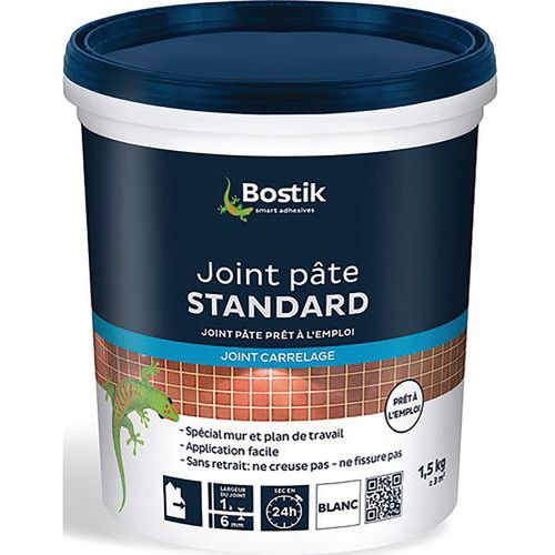 Joint Carrelage Pâte Blanc 1.5kg