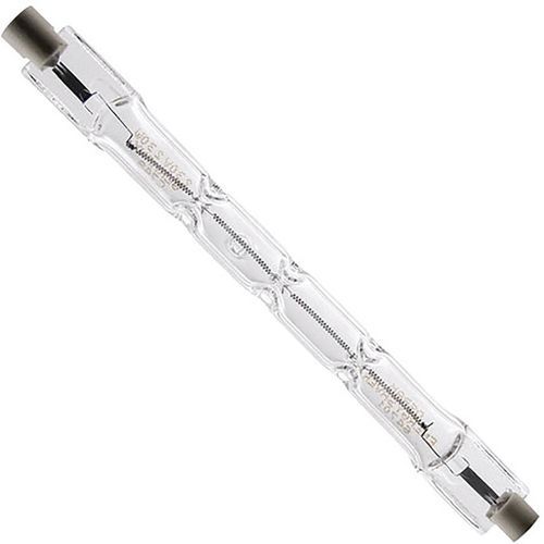Tube R7s Halogène 75mm 80w Blister 2