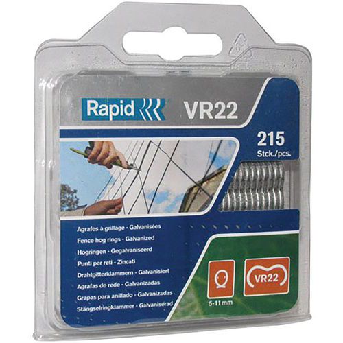 Agrafe Grillage Vr22 Galva Boite De 215