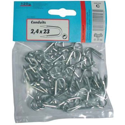 Conduit Acier Zingué 2.4x23 120g