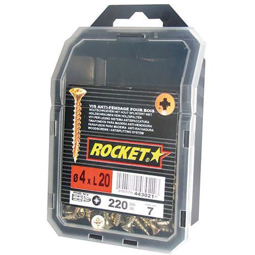 Vis Rocket Tf Pozi 4x20 Vybac 220p