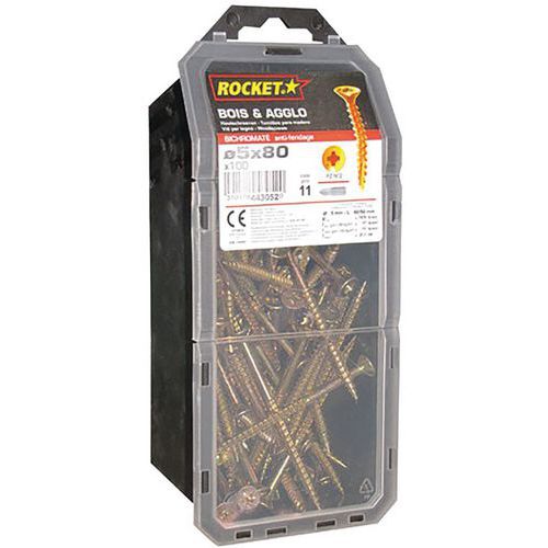 Vis Rocket Tf Pozi 5x80 Vybac 100p