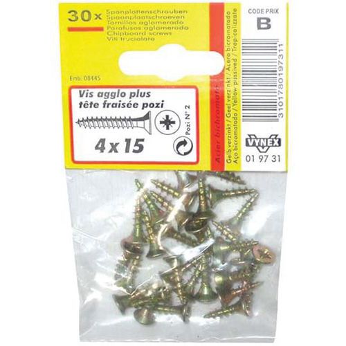 Vis Agglo Tf Pozi 5x60 Sc X8