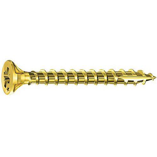 Vis Rocket Minivybac Pozidriv Tête Fraisée 3.5x16mm X55