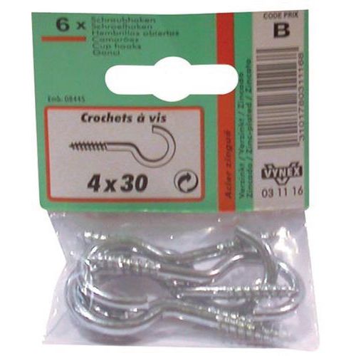 Crochet Zingué 4 X30 Sc X6