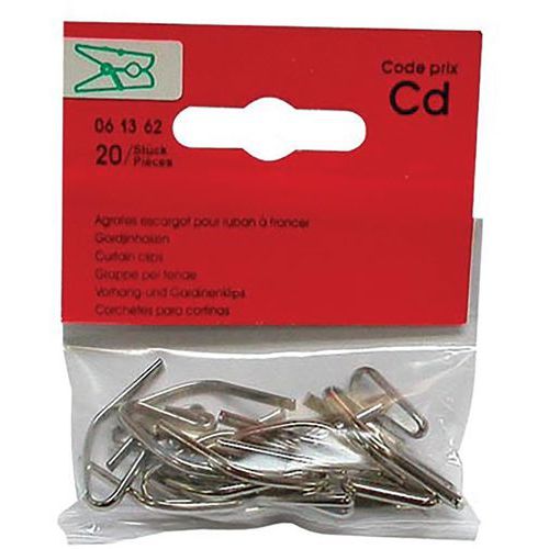 Agrafe Escargot Acier Zingué Sc X20