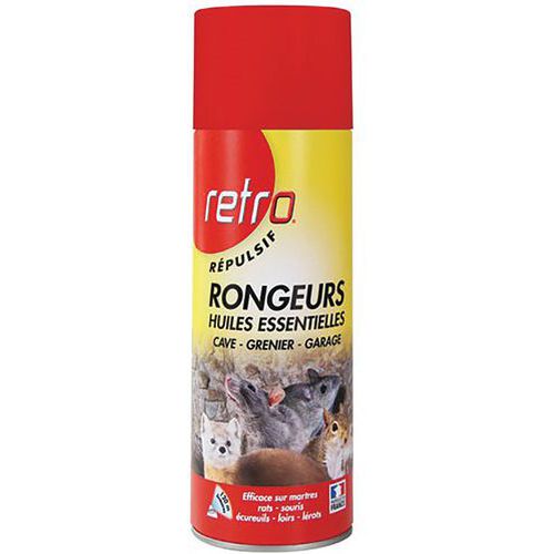 Retro Repulsif Rongeurs Huiles Essentielles 400ml