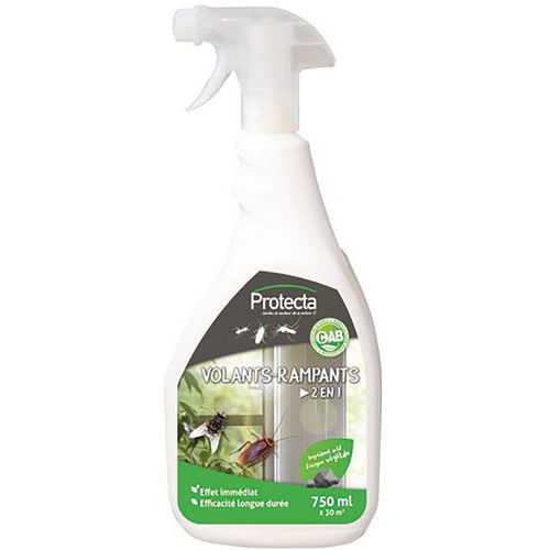 Protecta Anti Insectes 2 En 1 Pulvérisateur 750ml