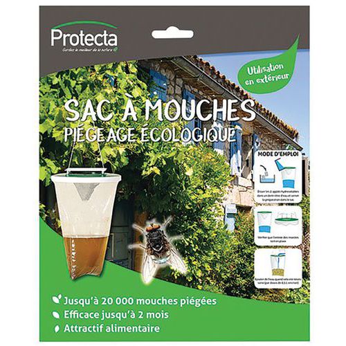 Sac à Mouches Piège à Mouche Jetable 2.5l