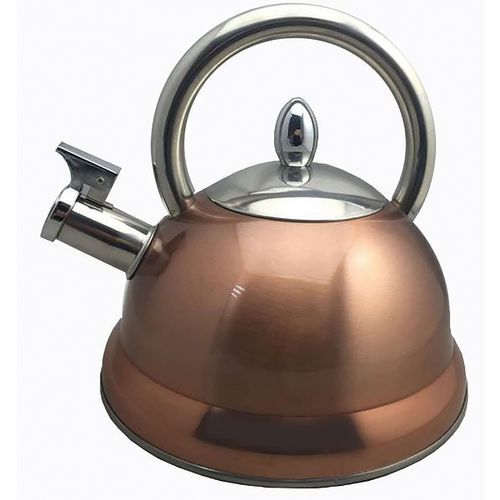 Bouilloire Inox Coloris Cuivre 3l À Sifflet