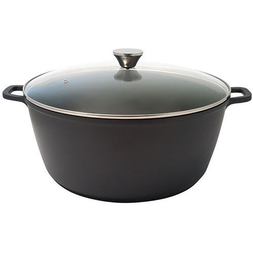 Cocotte Mijoteuse Haute 32cm 1l + Couvercle En Verre