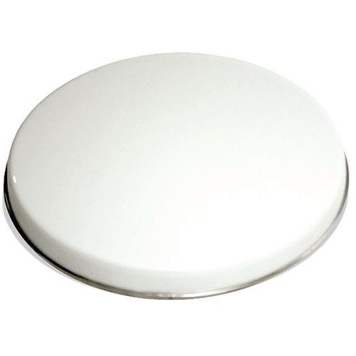 Cache Plaque Ã˜16cm Ã‰mail Blanc