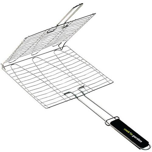 Grille 3 Poissons 27x18cm Manche Soft Touch