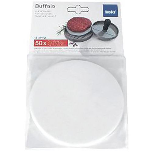 Papier Anti Adhésif Burger Buffalo Diam 11cm Sachet De 50