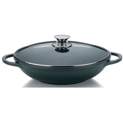 Wok Kerros Fonte Aluminium Revetue D.32 Cm 4l