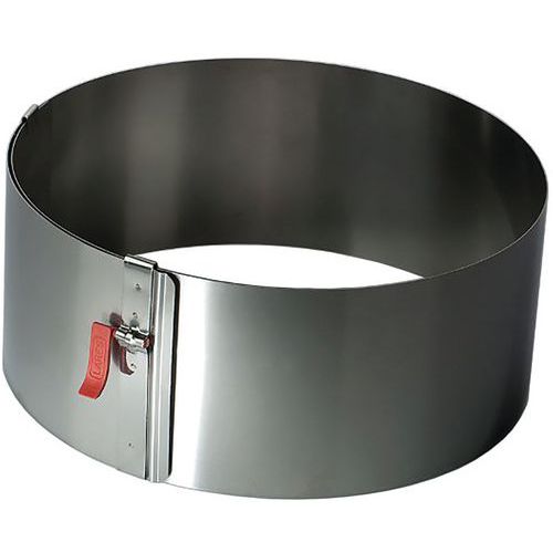 Cercle à Tarte Inox 18-30cm