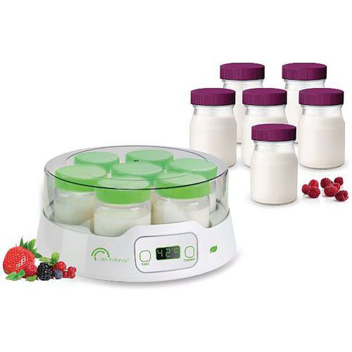 Yaourtiere 7p Digital + 6 Pots Additionnels