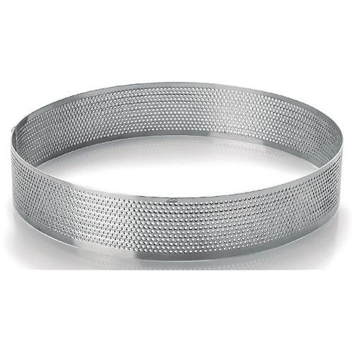 Cercle à Tarte Rond Perforé 24cm Inox