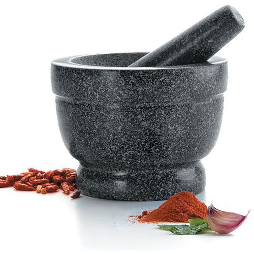 Mortier Avec Pilon En Granit