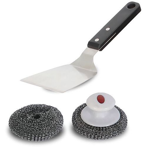 Kit Nettoyage 1 Spatule Agr85 + Boules Inox Agr26