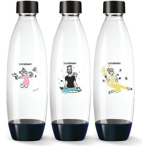 Pack De 3 Bouteilles 1l Fuse Fruits