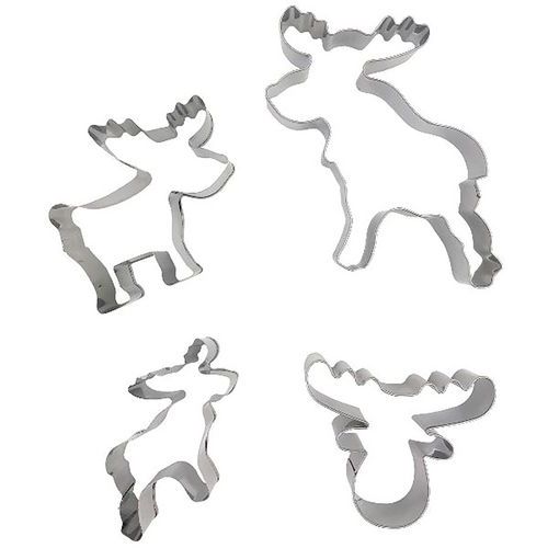 Découpoir Inox Set De 4 Ã‰lan Sur Cercle