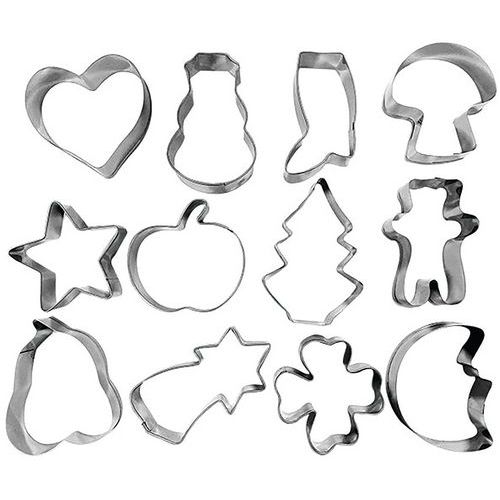 Découpoirs En Inox Assortis Sur Cercle X12