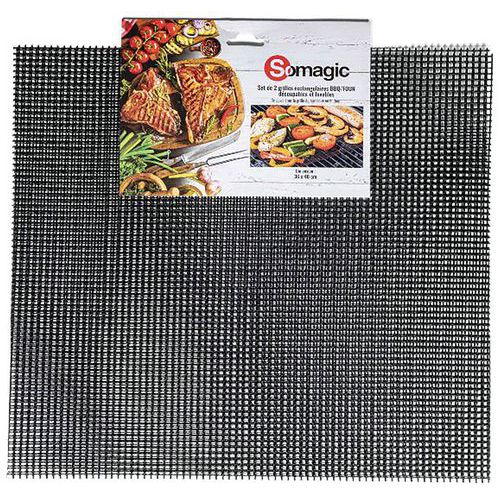 Lot De 2 Grilles Rectangulaire 36x40cm Découplable Lavable