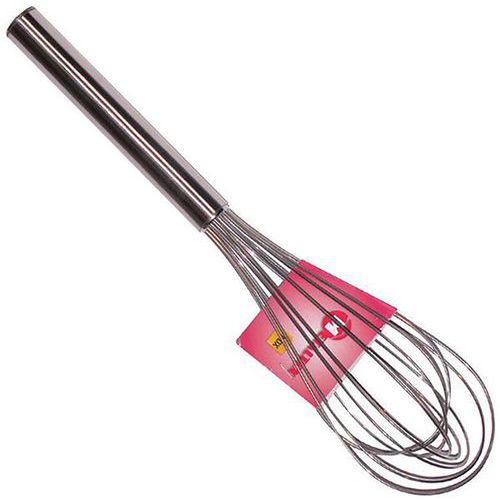 Fouet Acier Inox Mche Plein.30cm122830