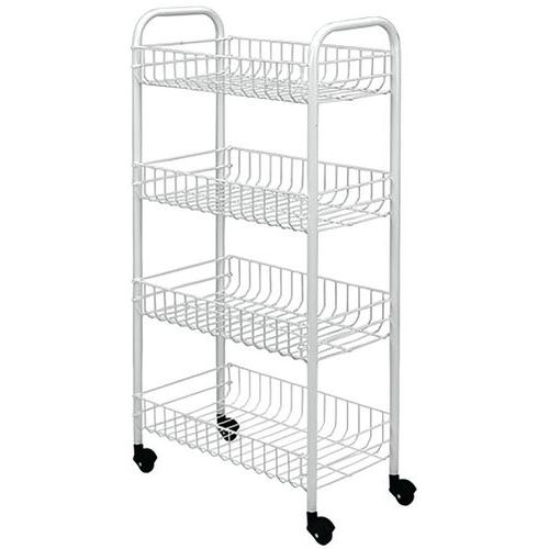 Resserre Démontable 4 Paniers Pisa Blanc