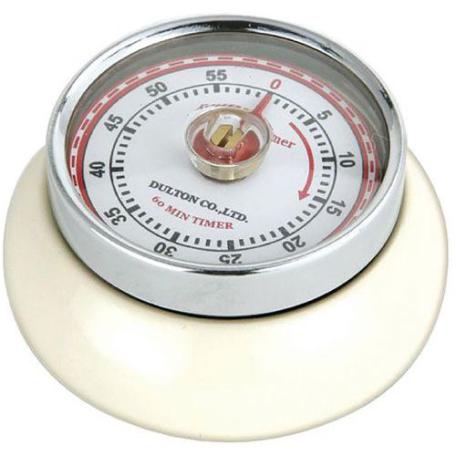 Minuteur Aimanté 60min Crème