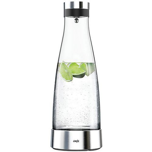 Carafe Fraîcheur 1l Flow-bottle Verre+/inox