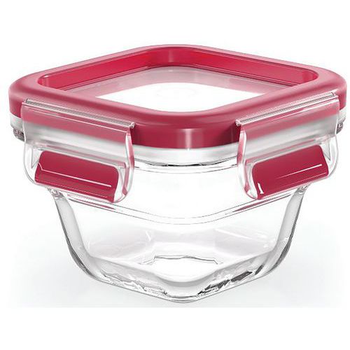 Boite Clip Close Carrée 018l Rouge