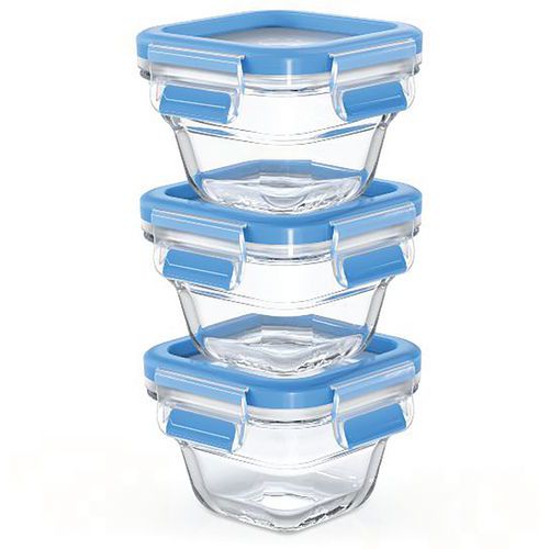 Boite Clip Close Rect 018l Rouge X3