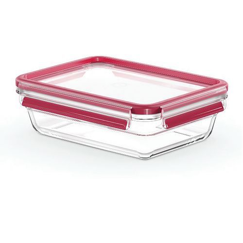 Boite Clip Close Rectangle 11l Rouge