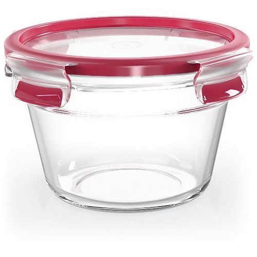 Boite Clip Close Ronde 09l Rouge