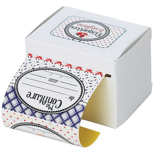 Etiquettes Adhesives Pour Pot De Confiture Sachet De 50