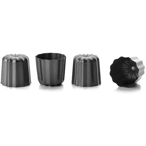 Moules Cannelés X 4 Moka 6cm