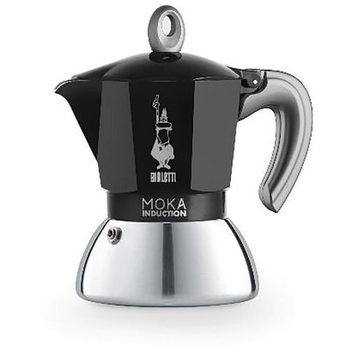 Cafetière Induction Moka 2 Tasses Noire Nouvelle Version