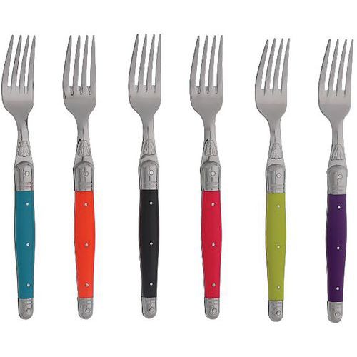 Coffret 6 Fourchettes Laguiole Tonic Mix