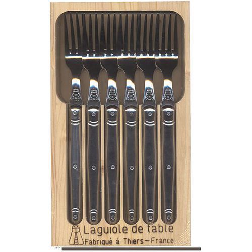 Coffret De 6 Fourchettes Laguiole Inox