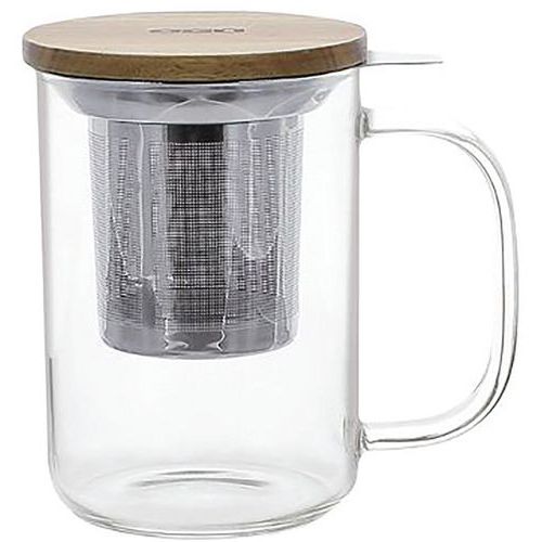 Mug Infuseur Verre Simple Paroi 450ml