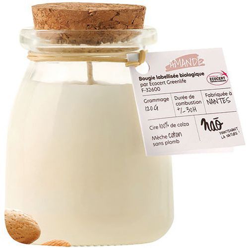 Bougie Bio Nao 120gr Amande