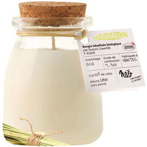 Bougie Bio Nao 120gr Citronnelle